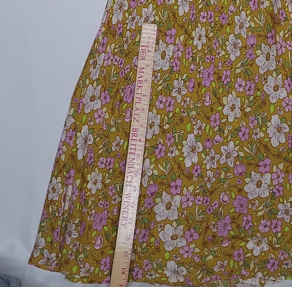 Intimately Free People Slip Dress Medium All I Wanted‎ Maxi Floral Empire Slit
